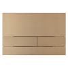 ALLEN BRAU Кнопка смыва прямоугольная INFINITY Slim (браш. золото)