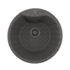 MIXLINE Мойкa ML-GM12 круглая, темно-серая (309), 480мм (глуб. чаши 210)