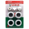 VIEIR Присоединительный набор 3/4", без кронштейнов