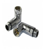 SMART Угольник разъемный 3/4" х 3/4", Вн. / Нар., для п/c, без отражателей, латунь