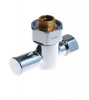 SMART Вентиль угловой с колпаком для п/c, 3/4" х 1/2", Вн. / Нар., латунь