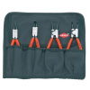 KNIPEX Комплект щипцов для стопорных колец (4 предмета)