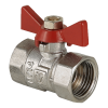 VALTEC Кран шаровой 1/2" вн.-вн., бабочка, COMPACT