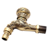 VIEIR Кран водоразборный с носиком VR322 Ретро 1/2" (короткий)