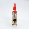 VALTEC COMBI Кран шаровой со встроенным фильтром 1/2" вн.-вн., рычаг