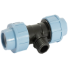 UNIPUMP ПНД Тройник 25х1/2"х25 ц/ш/ц