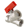 VALTEC Кран шаровой с цельным корпусом 1/2" вн.-вн., рычаг