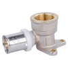 MVI Угольник пресс с креплением 20x1/2"