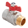 MVI Кран шаровой 1/2" вн.-нар., бабочка, ГОСТ
