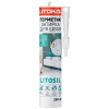 LITOKOL Герметик санитарный силиконовый LITOSIL (антрацит)