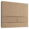 ALLEN BRAU Кнопка смыва прямоугольная INFINITY Slim (браш. золото)