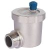 STOUT Воздухоотводчик автоматический вертикальный угл.подкл. 1/2" Нар. Tmax=50°C, до 10 бар.