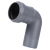 СИНИКОН Отвод ПП D50x87° (серый)