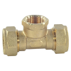 STAHLMANN Тройник обжимной 20х3/4"х20, Вн.