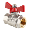 VALTEC Кран шаровой 1" вн.-вн., бабочка, BASE