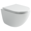 CERAMICANOVA Унитаз подвесной Vogue, 360х495х385мм. (белый)