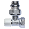 FAR Вентиль запорный угловой 1/2"хM24х19, Нар. / Нар., 2012