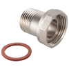 VALTEC Полусгон прямой с накидной гайкой, 1/2"x1/2" Нар.