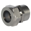 STAHLMANN Муфта обжимная 15х1/2", Вн., с никел. покрытием