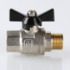 VALTEC Кран шаровой 1" вн.-нар., бабочка, PERFECT