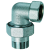 FAR Американка угловая 3/8", Вн. / Нар., хром