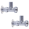 VIEIR Кран для полотенцесушителя прямой 1/2"Mx1"F