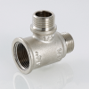 VALTEC Тройник с двумя переходами на нар. р. 3/4"х1/2"х1/2"" вн.-нар.-нар.