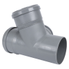 СИНИКОН Крестовина двухплоскостная ПП D110х110х110х67° (серая)
