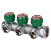 STOUT Коллектор регулирующий 3/4", 3 отвода 3/4"ЕК