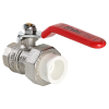 VALTEC Кран шаровой латунный с переходом на PPR, 20x1/2", Вн. (10/120)