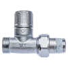 FAR Вентиль запорный прямой 1/2"хM24х19, Нар. / Нар., STANDART