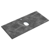 SANCOS Столешница из керамогранита Black Sky, 1000х460мм. (с отверстием под смеситель)