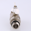 VALTEC Кран шаровой с полусгоном и доп. уплотнением 1/2" вн.-нар., бабочка, BASE