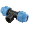 UNIDELTA ПНД Тройник 20х1/2"х20 ц/г/ц