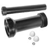 MCALPINE Соединитель для инсталяций 45/59, L=304мм., черный