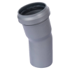 СИНИКОН Отвод ПП D50x15° (серый)