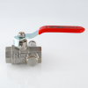 VALTEC Кран шаровой с дренажем и воздухоотводчиком 3/4" вн.-вн., рычаг, BASE