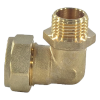 STAHLMANN Угольник обжимной 15х1/2", Нар.