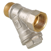 VALTEC Фильтр механической очистки косой 1/2", Вн. / Нар., латунь