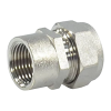 STAHLMANN Муфта обжимная 15х1/2", Вн., с никел. покрытием