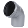СИНИКОН Отвод ПП D110x67° (серый)