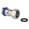 VARMEGA Муфта нерж. сталь с накидной гайкой 15х3/4" Вн.
