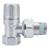 FAR Вентиль запорный угловой 1/2", Вн. / Нар., STANDART