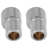 TIM Эксцентрик хром 1/2"x3/4" Нар./Нар.
