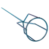 STAYER Миксер "PROFI" оцинкованный, для гипсовых смесей и наливных полов, 100х590мм., на подвеске
