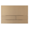ALLEN BRAU Кнопка смыва прямоугольная INFINITY Slim (браш. золото)