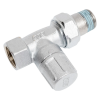 FAR Вентиль запорный прямой 1/2", Вн. / Нар., STANDART