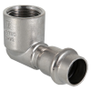 VALTEC Угольник 90° с вн.р. нерж. сталь 15х1/2"