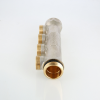 VALTEC Коллектор латунный, 1"х2 вых. Евроконус 3/4", для систем холодного и горячего водоснабжения, 