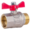MVI Кран шаровой 3/4" вн.-нар., бабочка. ГОСТ